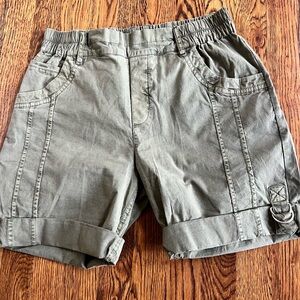Soft Surroundings Summer Shorts Size PS Pockets . Elastic waistband EUC